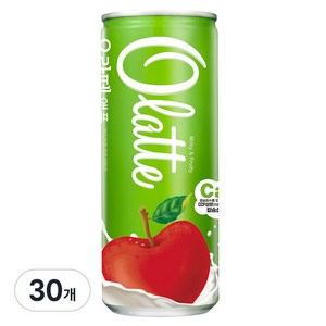 오라떼 애플 캔음료, 240ml, 30개