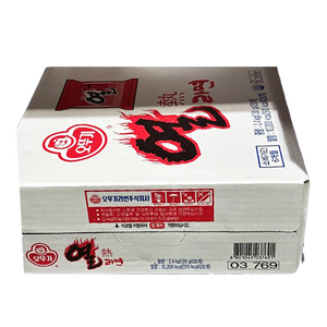 오뚜기 열라면 120g, 20개
