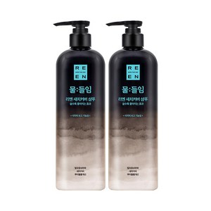 [자연갈색] LG 리엔 물들임 새치커버 샴푸 450ml 2개