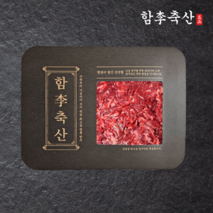 [당일발송] 부드럽고 고소한 1++등급 투뿔 프리미엄 한우 불고기, 300g, 1개