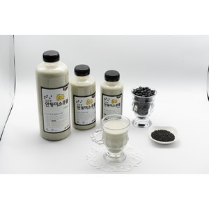 검은콩 콩물(서리태) 해양심층수로 만든 국산 안동생명콩 100%, 350ml, 2개