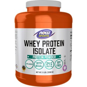 나우푸드 웨이 프로틴 아이솔레이트 파우더 단백질 보충제, 2.27kg, 1개