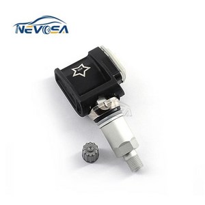 [국내발송]Nevosa 타이어 공기압센서(TPMS) 벤츠 BMW 등 0009052102 1/4 PCs A0009052102 433MHZ, 혼합색상, 1개