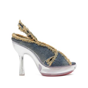 디젤 D레이크 플랫폼 Sdl 샌들 120mm, Europe 36(KR 230), 블루계열