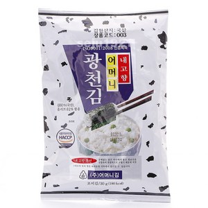 광천어머니김 전장김 30g X 20봉 1box 식탁김 도식락김 돌자반 김밥김 김자반, 1박스