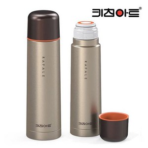 키친아트 라팔 골드메탈 스텐 보온병 보냉병 텀블러 물병, 혼합색상, 500ml, 1개