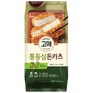 CJ 고메바삭튀겨낸통등심돈카츠 450g, 1개