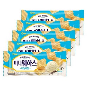 청우 미니웨하스 바닐라맛, 20개, 80g