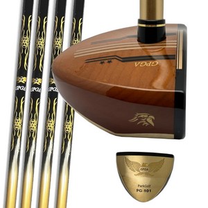 네버벙커 PG-101 프리미엄 파크골프 클럽 고급회수기 및 파크골프티 증정, 남자Choco Arrow, 남자Choco Arrow