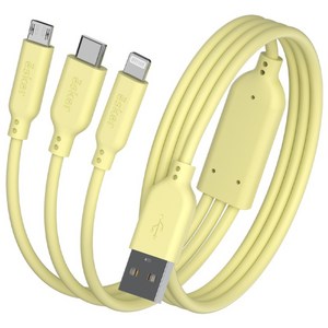 esker 3in1 고속충전 멀티 케이블 USB-A타입 1.5M