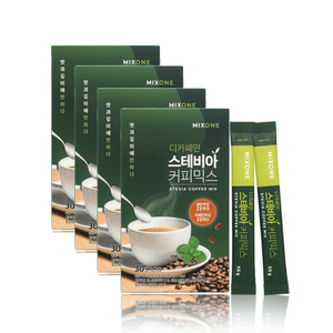 MIXONE 디카페인 스테비아 커피믹스