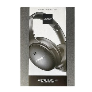 보스 QC45 무선 헤드폰, 트리플 블랙, BOSE QC45