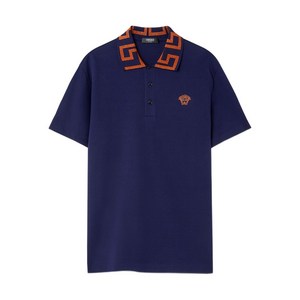 베르사체 그레카 폴로 셔츠, 블루계열, Standard M(KR 100)