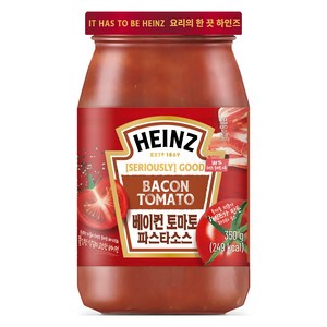 하인즈 베이컨 토마토 파스타 소스, 350g, 1개
