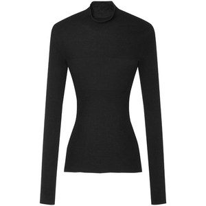 베르사체 울 골지 니트 탑, 블랙계열, Italy 48(KR 99)