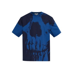 알렉산더맥퀸 스컬 프린트 티셔츠, 블랙계열, Standard L