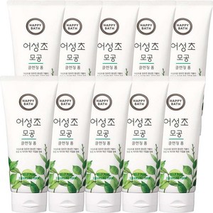 해피바스 어성초 모공 클렌징폼 200g, 10개