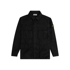 스톤 아일랜드 컴퍼스 배지 플랩 포켓 재킷