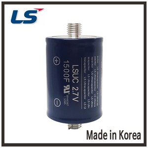 LS엠트론 2.7V-1500F 울트라 슈퍼콘덴서 슈퍼캐패시터, 1개