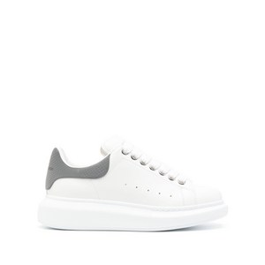 알렉산더맥퀸 오버사이즈 가죽 스니커즈, Italy 35.5(KR 225), 화이트계열
