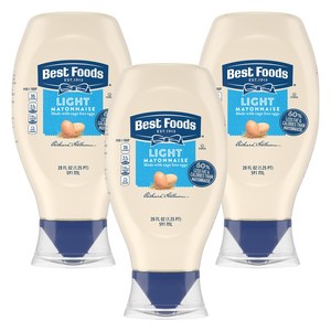 베스트푸즈 라이트 마요네즈, 591ml, 3개