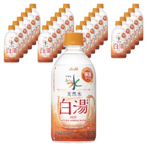Asahi 맛있는 물 생수 백탕 페트병, 475ml, 24개