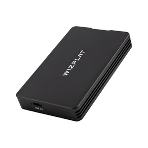 위즈플랫 플렉스 드라이브 외장 NVMe SSD 포터블 케이스 USB4 썬더볼트4 USB C TUB4000P, 1개