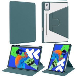 레노버 아이디어탭 샤오신패드 프로 12.7 2세대 2025 북커버 회전 케이스