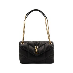 생로랑 로고 퀼팅 숄더 백