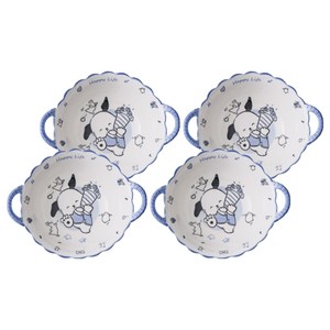 Tiger Pavilion 세라믹 원형 양수 접시