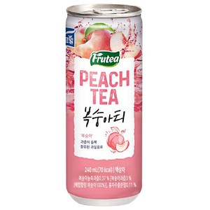 푸르밀 복숭아티, 240ml, 30개