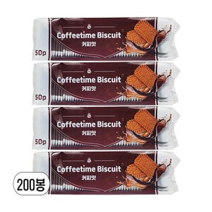 커피타임 비스킷 커피맛, 310g, 4개