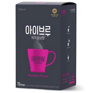 아이브루 헤이즐넛향 원두커피믹스