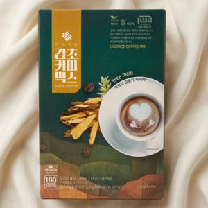 설탕제로 감초 커피믹스 무설탕 제로슈거 천연단맛 커피, 100개입, 11g, 1개