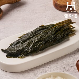 [엠마홈] 밥도둑 반찬 간장깻잎 장아찌 국내가공, 1kg, 2개