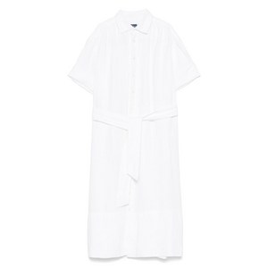 폴로랄프로렌 벨트 리넨 드레스