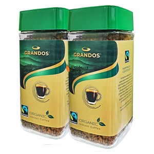 에코몽 유기농커피(그랑도스) 2병(100gx2) 아라비카 원두 그란도스 웰빙스토리, 100g, 1개입, 2개