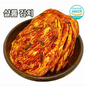 태백골 고랭지 HACCP인증 맛있는 샬롬 김치 10kg, 1개, 5kg