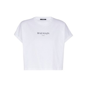 발망 로고 프린트 코튼 티셔츠, 화이트계열, Standard L(KR 66)