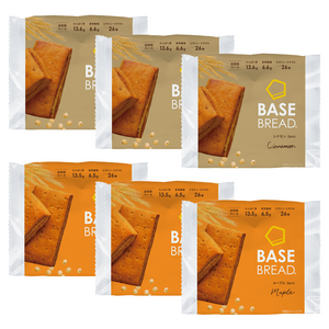 베이스푸드 베이스 브레드 시나몬 2개입 + 메이플 2개입