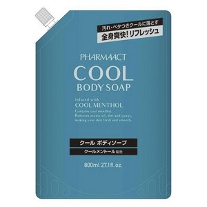 쿠마노 쿨 바디 솝 리필용, 800ml, 1개