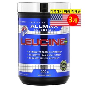 알리맥스 류신+, 400g, 3개