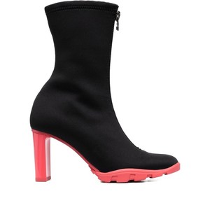 알렉산더맥퀸 스쿠바 부츠, Italy 37.5(KR 245), 블랙계열+레드계열