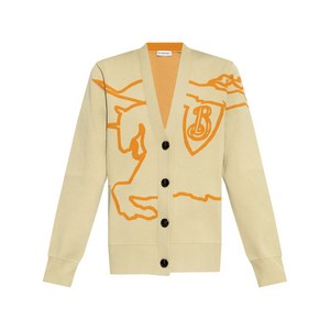 버버리 EKD 코튼 혼방 가디건