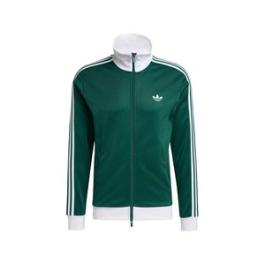 아디다스 스트라이프 소매 집업 스웨트셔츠, 그린계열, M(KR 100)