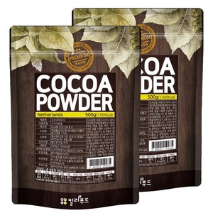 컬러푸드 옐로우라벨 코코아파우더, 1개입, 500g, 2개
