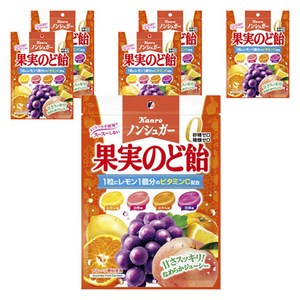 칸로 과일 목캔디 레몬 + 백도 + 귤 + 거봉 맛, 6개