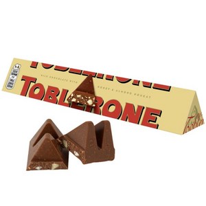 토블론 스위스 밀크 초콜릿, 100g, 20개