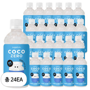 슈가로로 코코제로 요구르트, 340ml, 24개