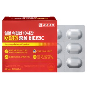 일양약품 속편한 10시간 지속성 중성 비타민C 영양제 48.6g, 60정, 1개